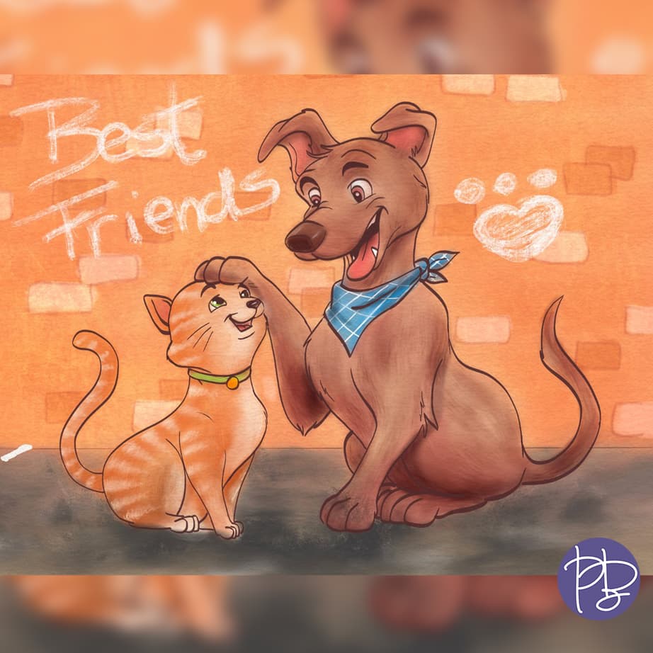 Unlikely friends