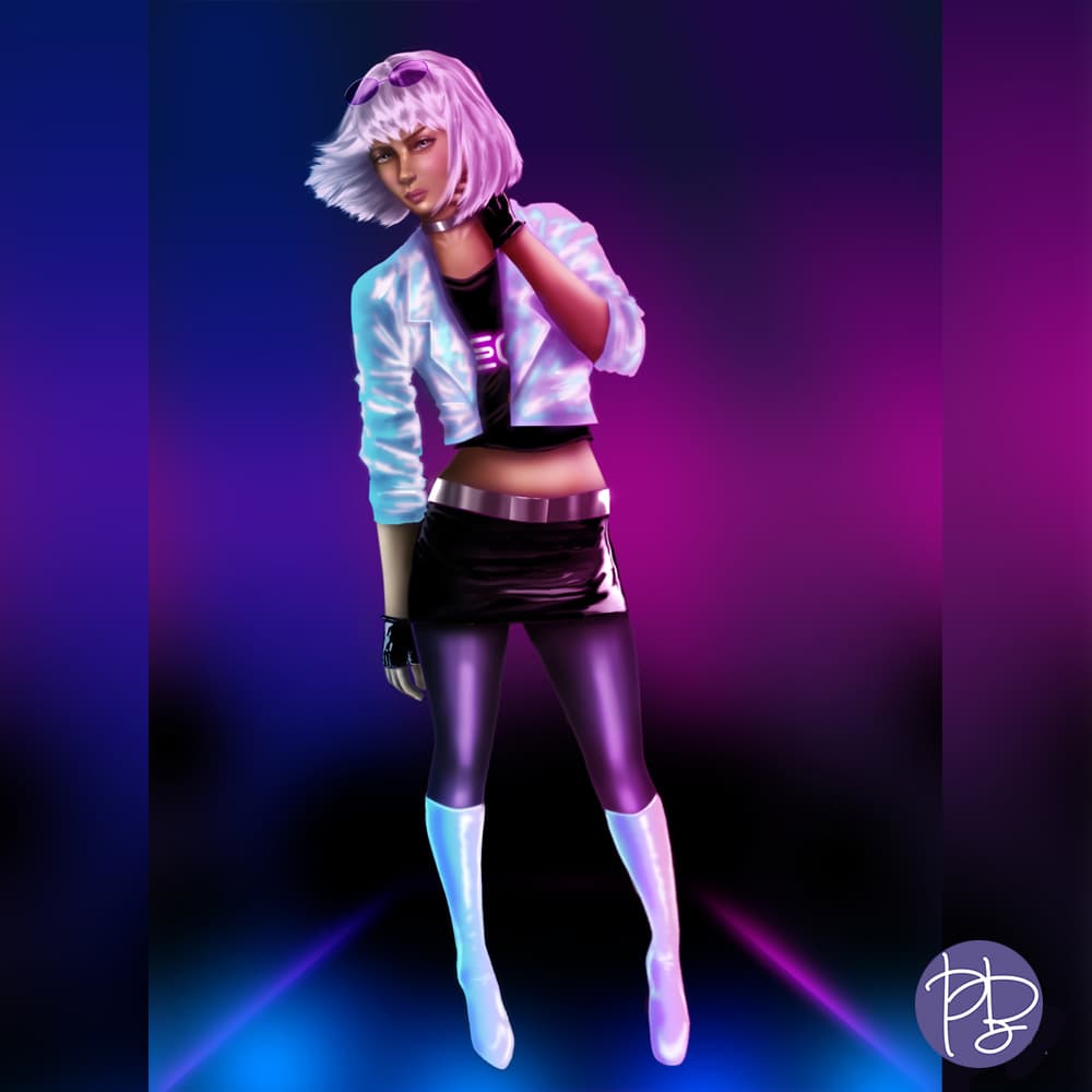 Neon - full body